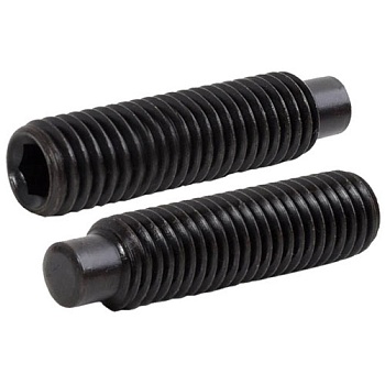 Винт установочный М3х12 DIN 915 с цапфой сталь 45Н